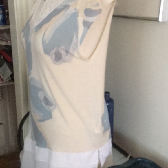 NWOT Deletta Anthropologie Tunic Asymmetrical Sz L - Picture 4 of 8